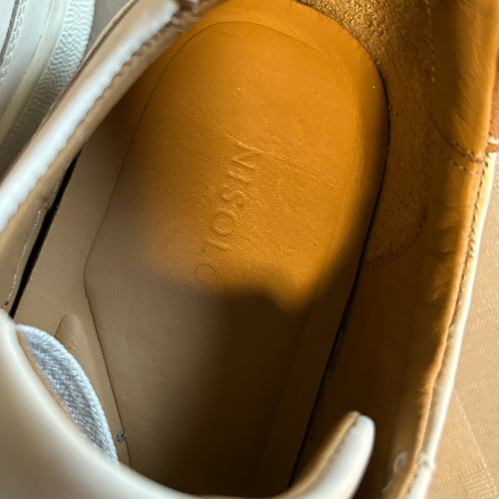 Nisolo Bria Go To Court Lace Up Leather Sneakers - Picture 6 of 13